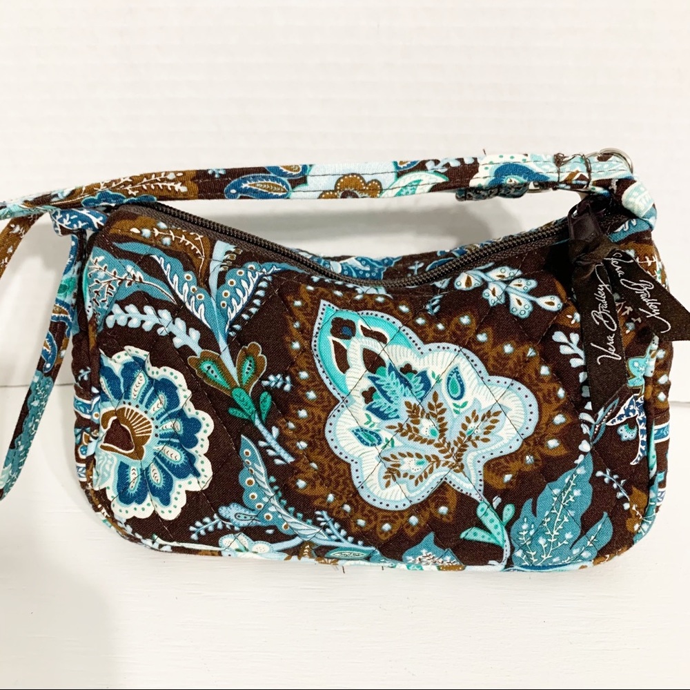 Vera Bradley Quilted Java Blue Print Convertible … - image 3